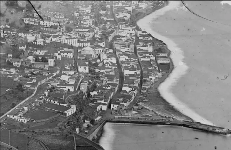 Panorámica de Santa Cruz de La Palma.