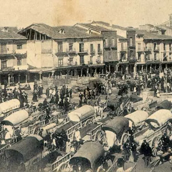 Feria en la Plaza Mayor
