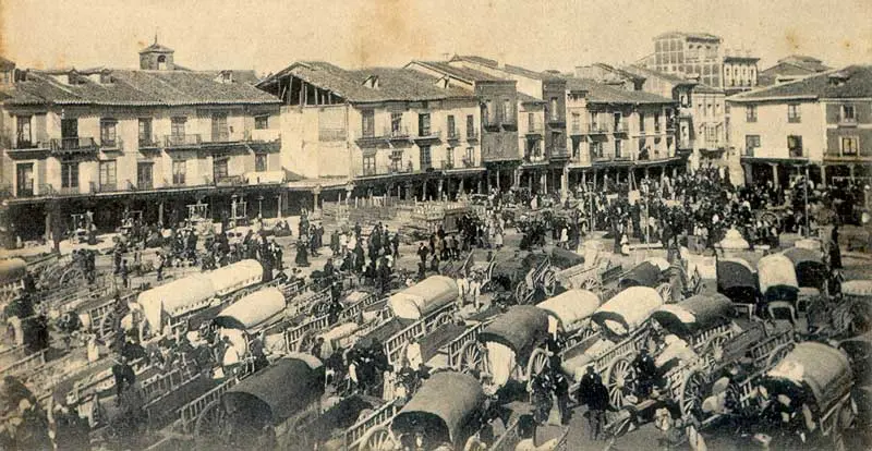 Feria en la Plaza Mayor