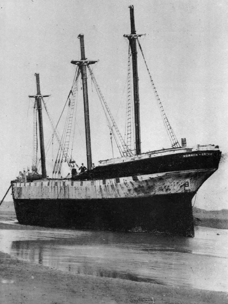 SS Nornen shipwrecked