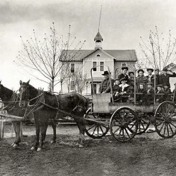 Riding the “school bus”
