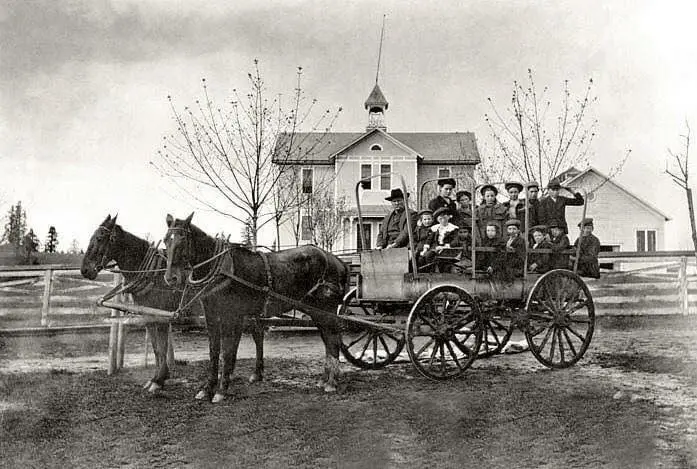 Riding the “school bus”