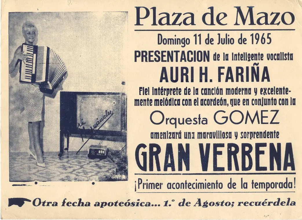 La Inteligente Vocalista Auri H. Fariña