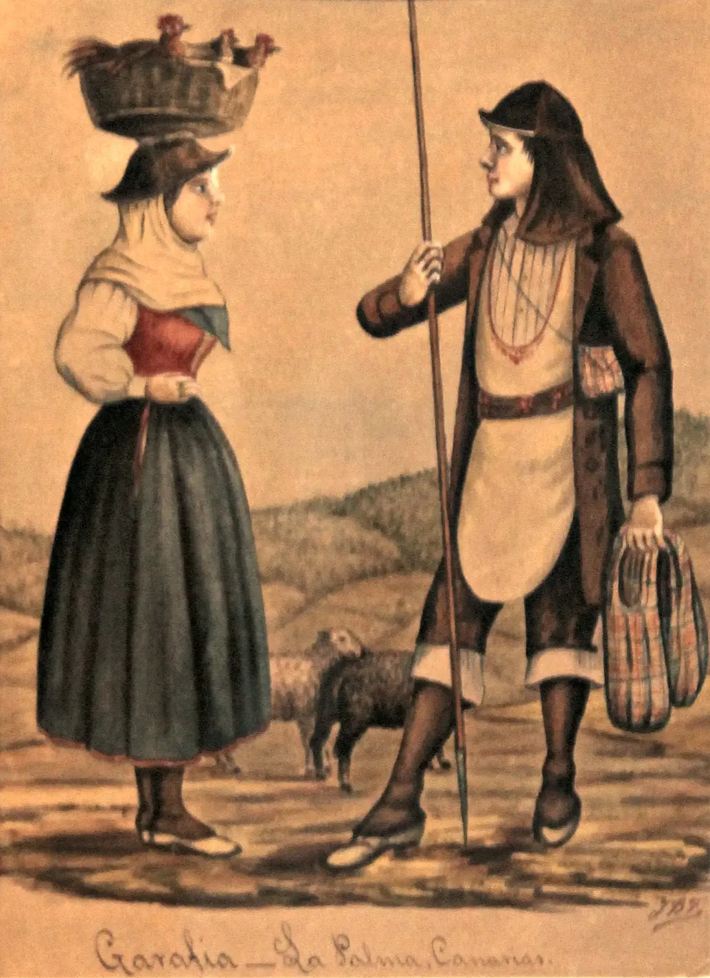 Vestimenta tradicional de Garafía