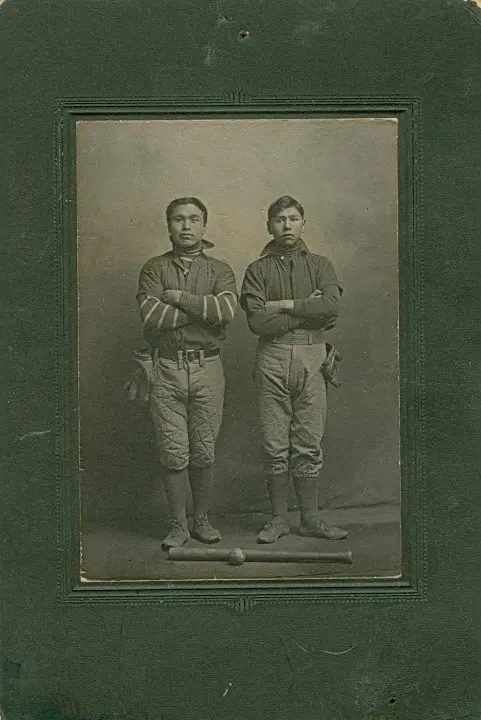 Tlingit baseball players