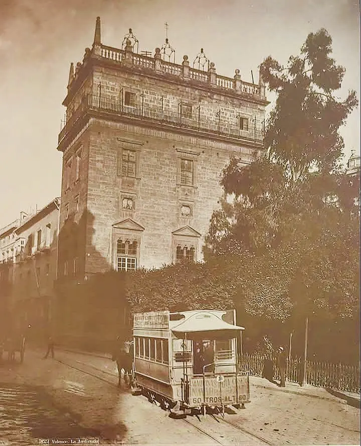 Tranvía de tracción animal 