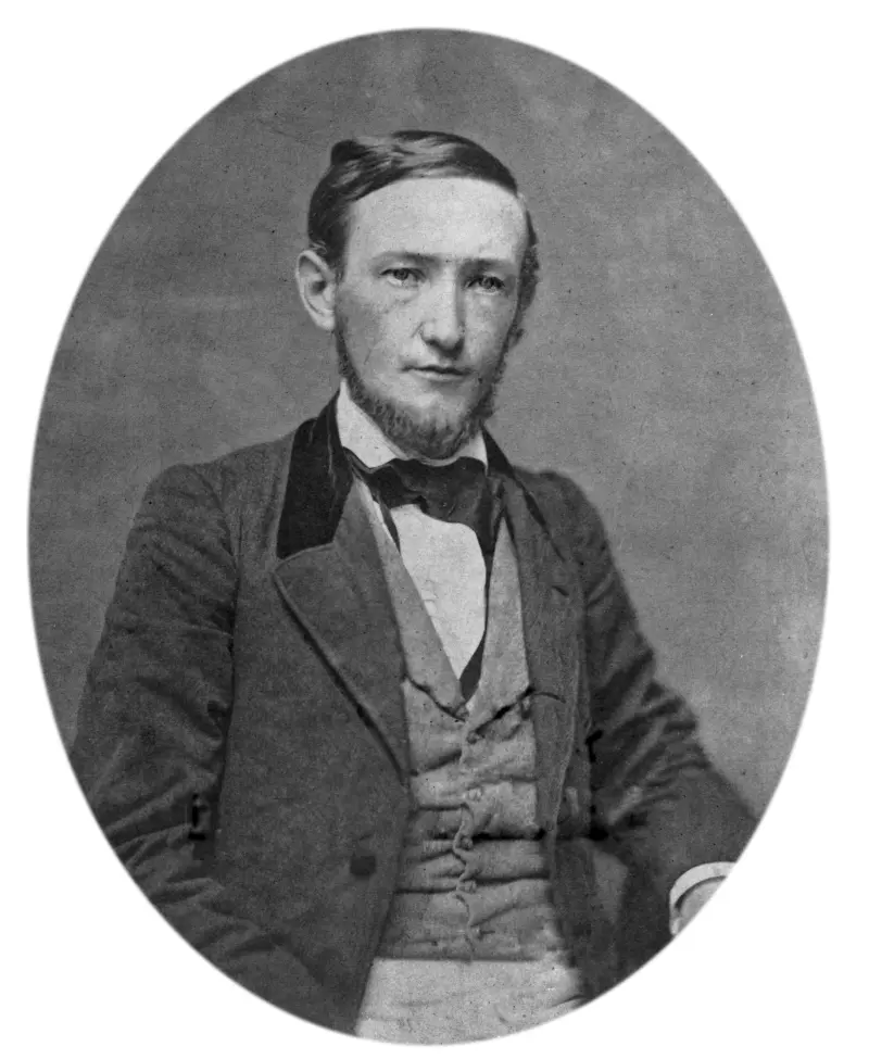 Future President Benjamin Harrison