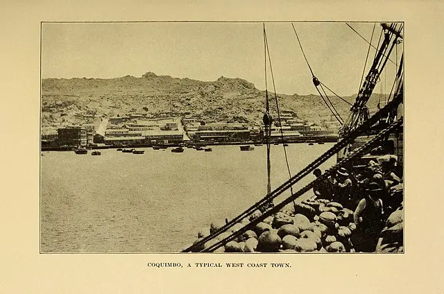 Desde cubierta: Coquimbo en el horizonte