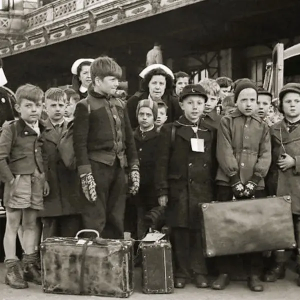  Refugiados de la Segunda Guerra Mundial. 