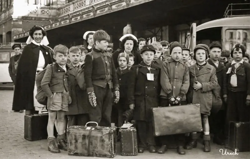  Refugiados de la Segunda Guerra Mundial. 