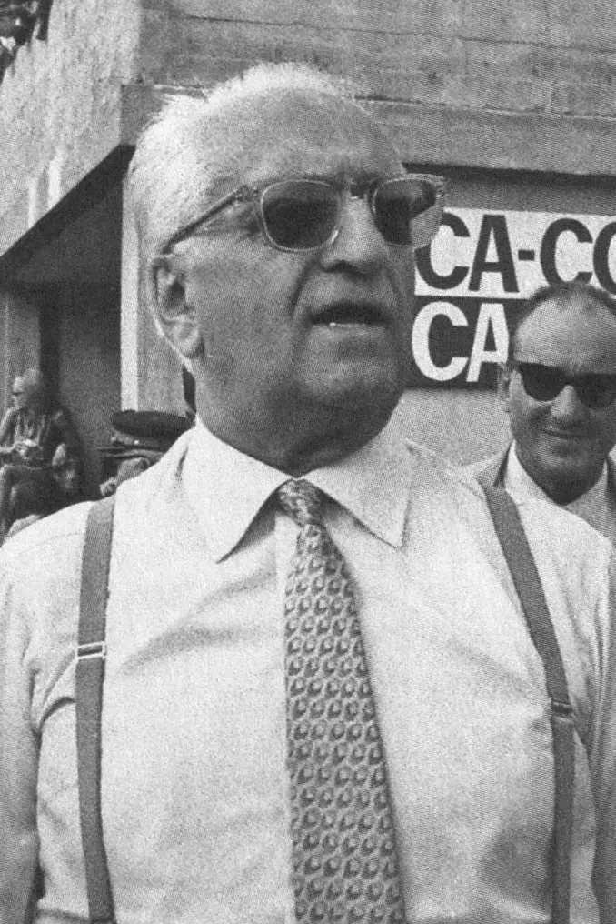 Enzo Ferrari, fondatore della Scuderia Ferrari