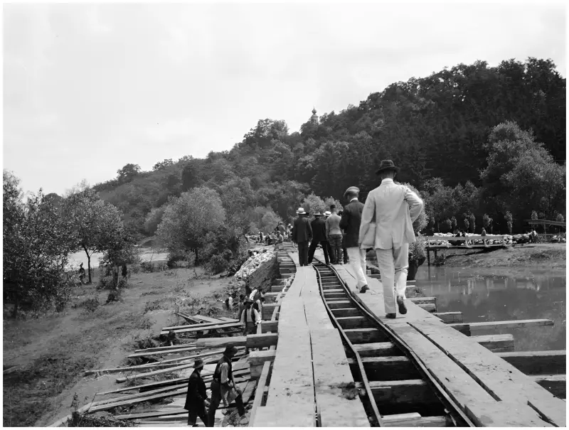 Over the Mureș River