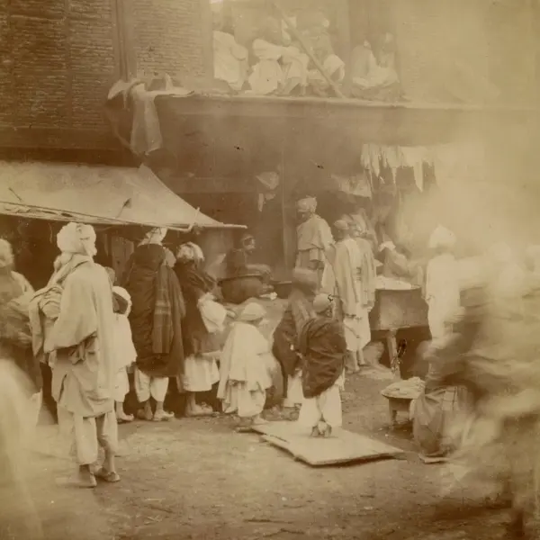 Market scene