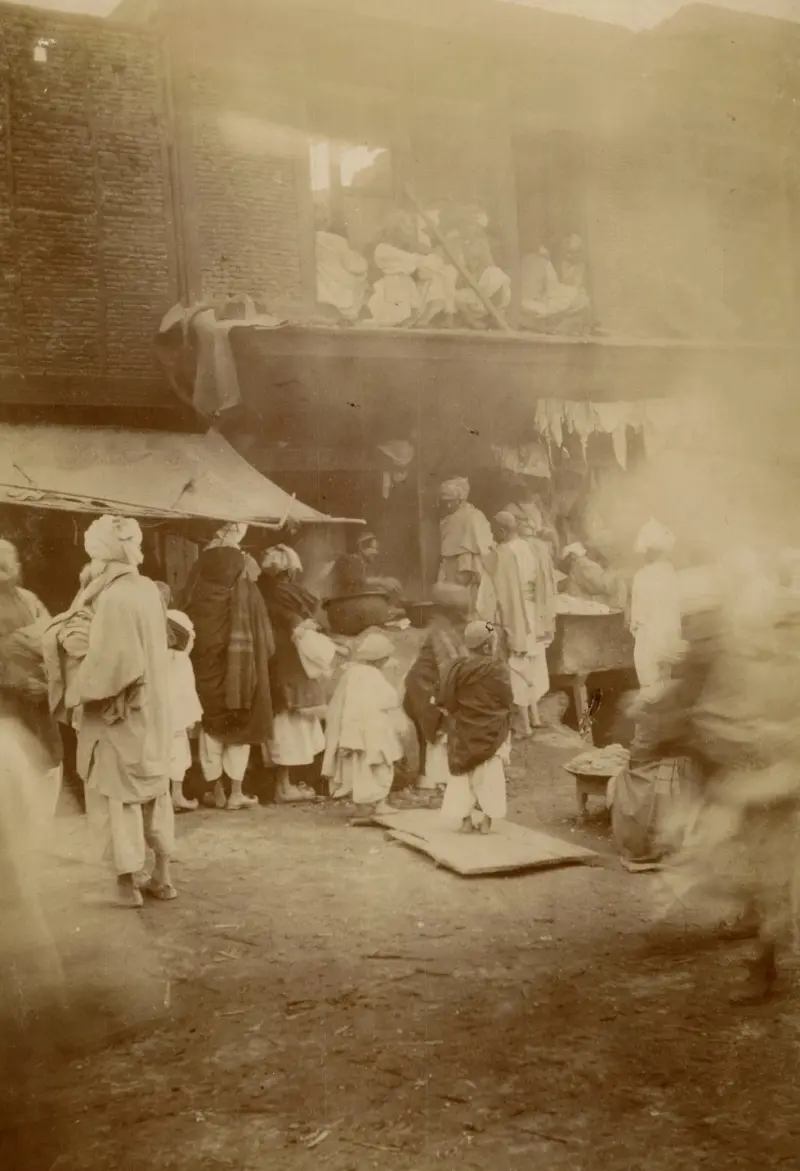 Market scene