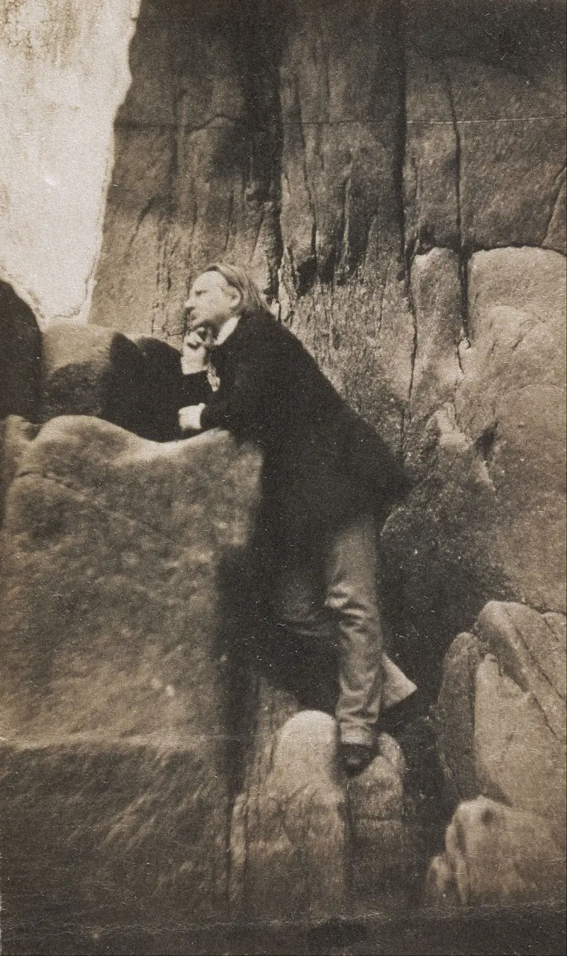 Victor Hugo on the Rock of the Exiles