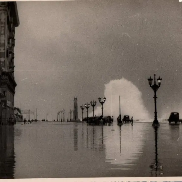 El Malecon inundado