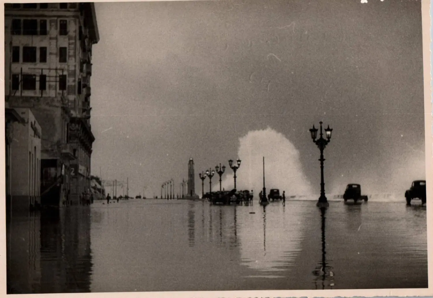 El Malecon inundado El Malecon inundado