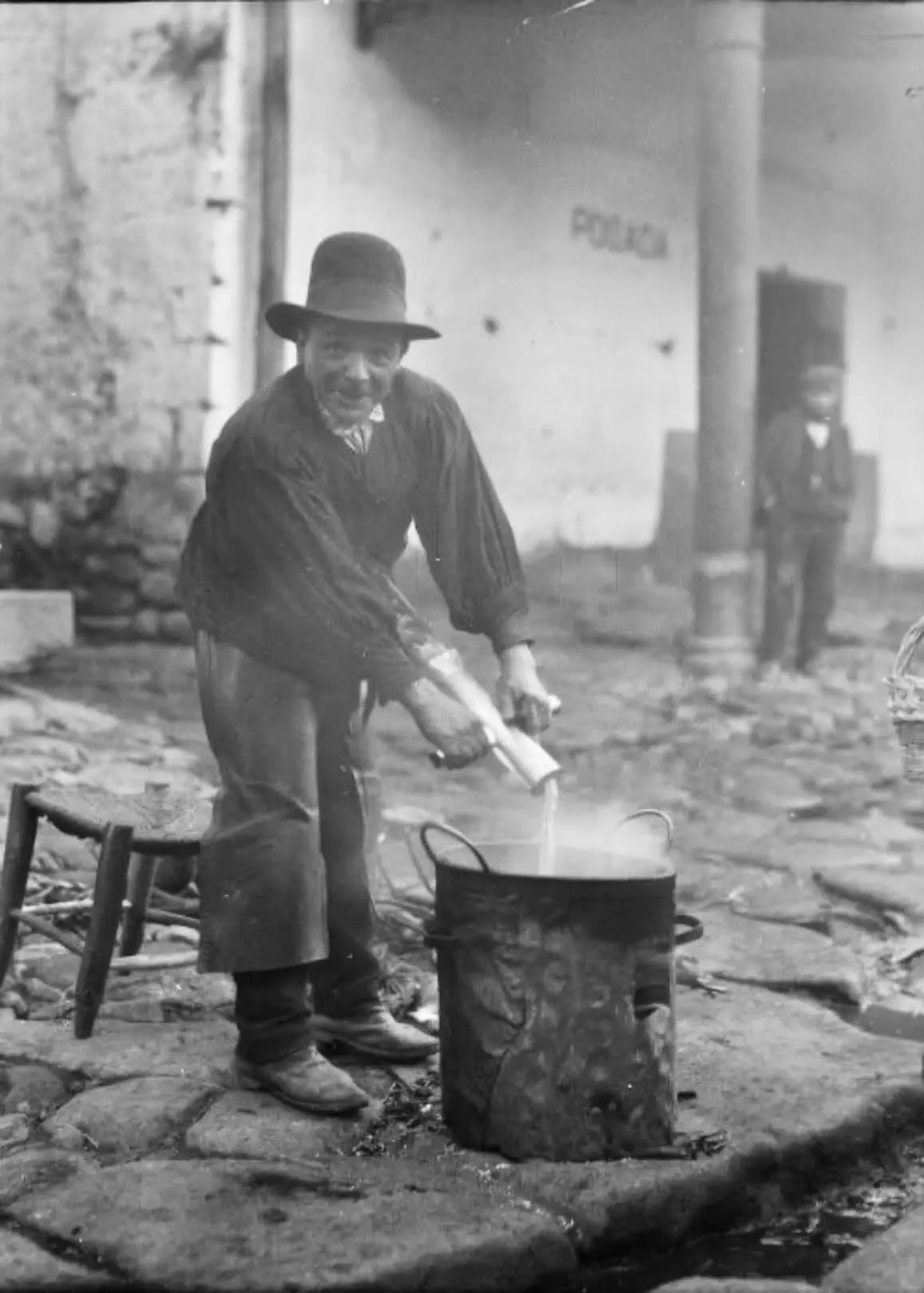 El churrero de la Plaza Mayor 