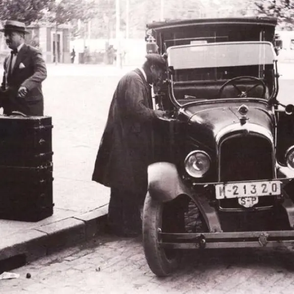 Un auto-taxi 