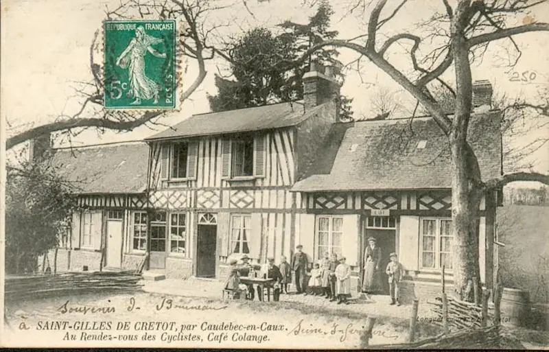 Au Rendez-vous des cyclistes, Café Colange.