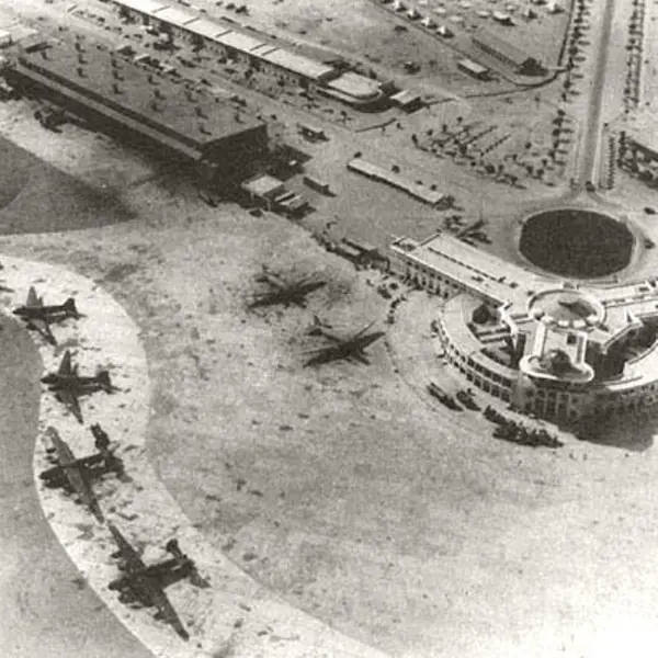 Karachi airport 1945
