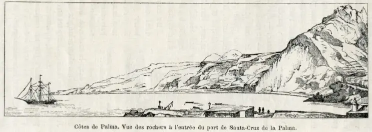 Bahía de Santa Cruz de La Palma.