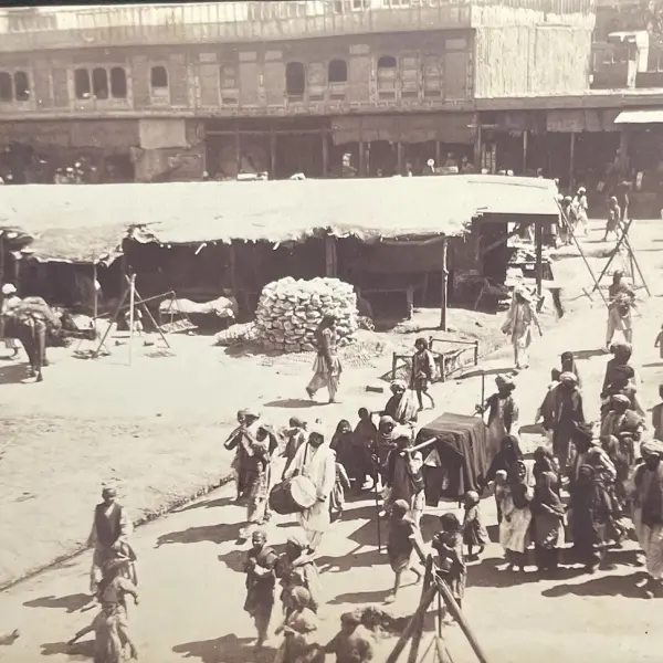 A wedding procession