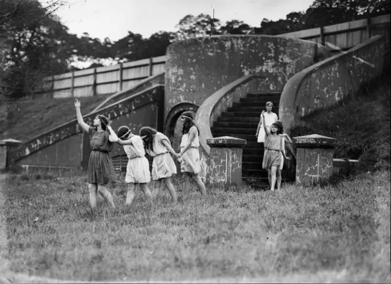 Dancing in the old Moore Park Zoo