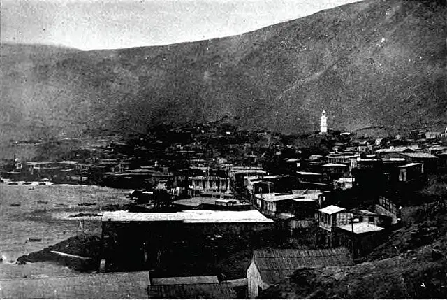 Vista de Pisagua – Puerto del desierto y del salitre