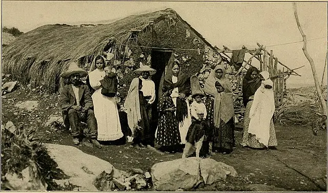 Familia rural en México