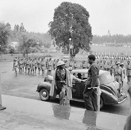 The First Power of the Trinity Returning to Ethiopia from England