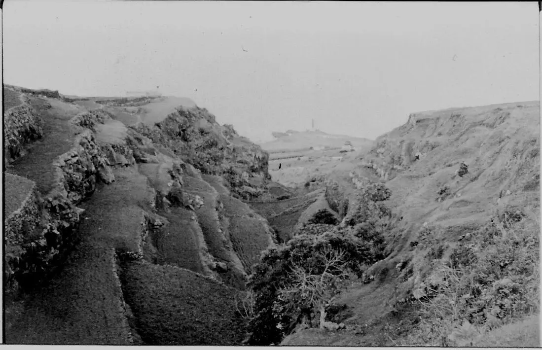 Vistas desde Barlovento al faro.