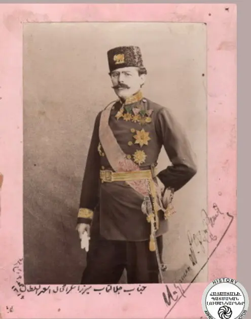 Senior Armenian soldier of the Persian Army