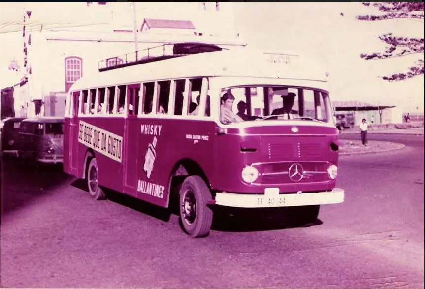 Guagua en Santa Cruz de La Palma