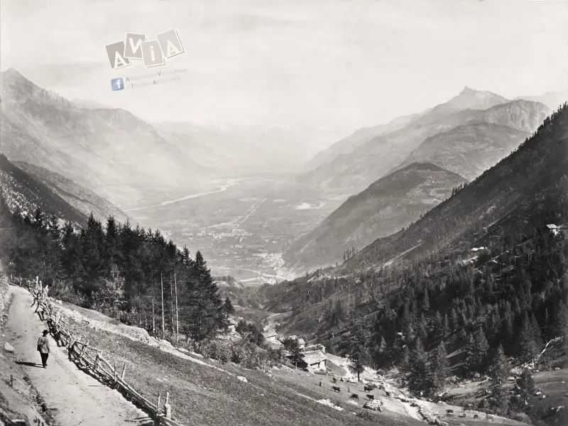 vue sur la vallée du Rhône