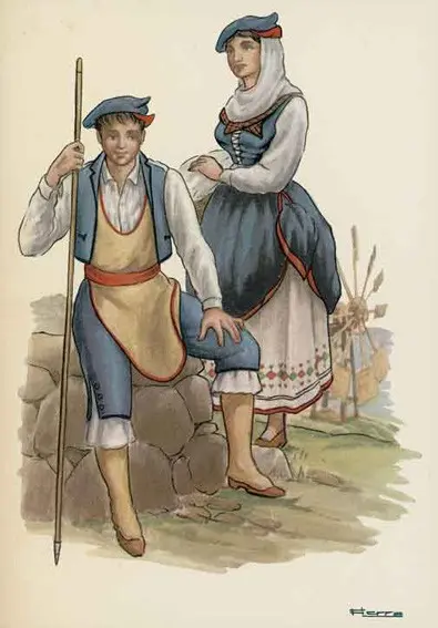 Traje típico de Puntallana