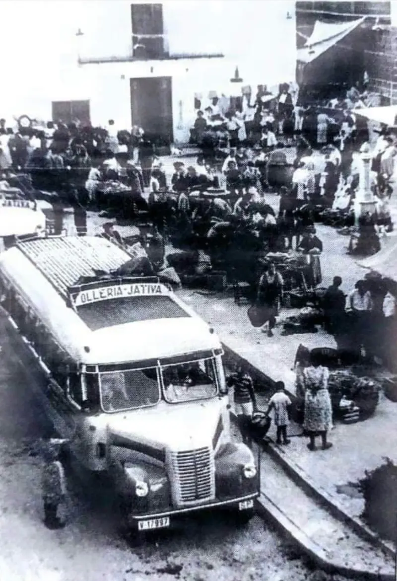 El Transporte que tienen para ir al Balneario de Bellus