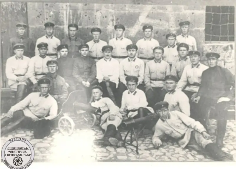 Soldiers of Leninakan (Gyumri) border guard detachment No. 39