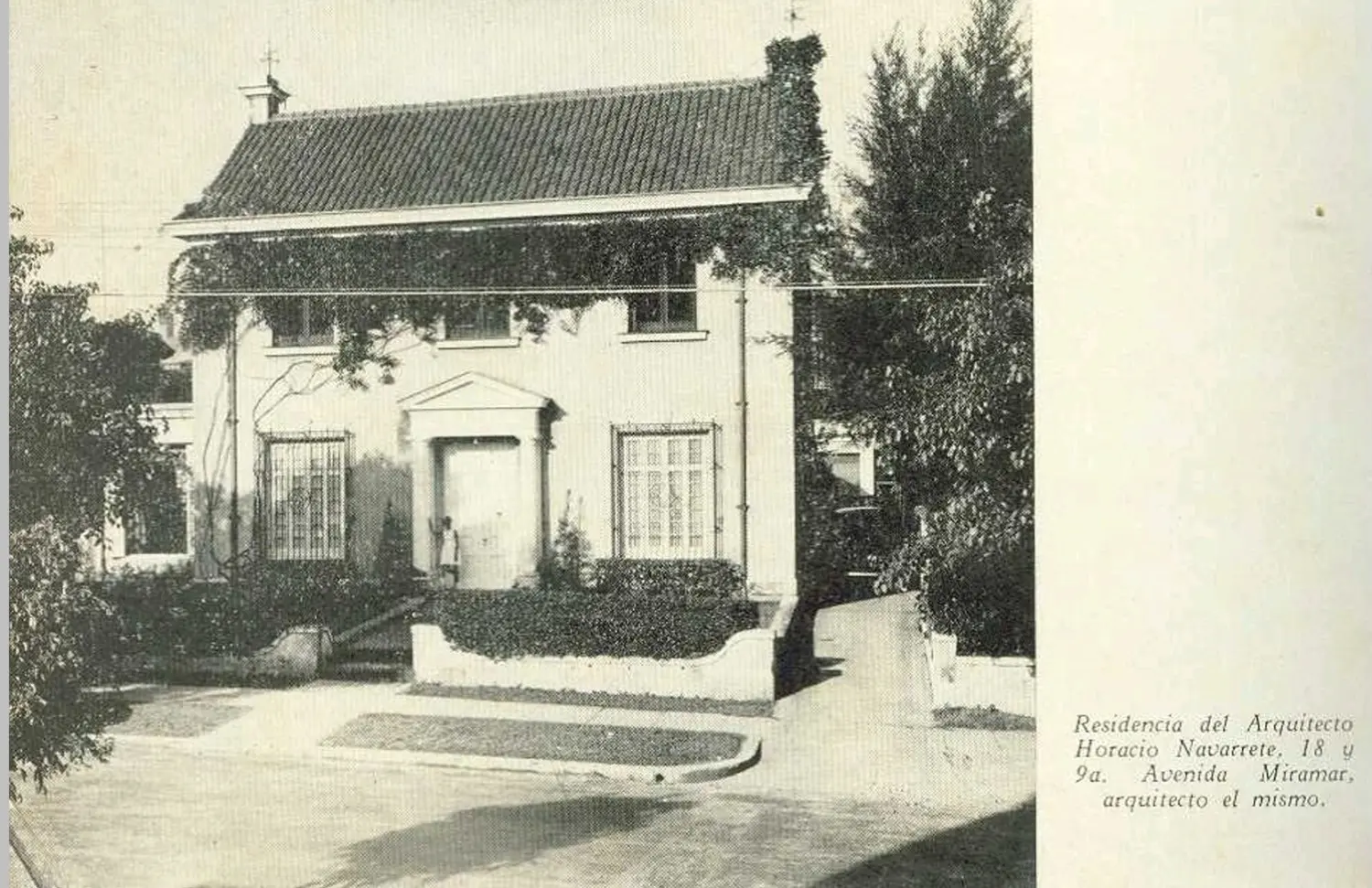 Residencia del arquitecto Horacio Navarrete