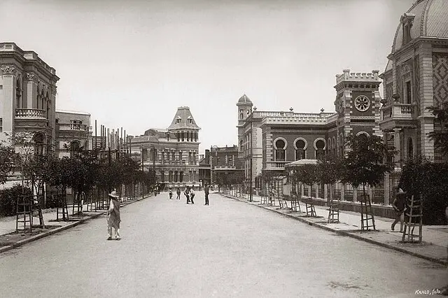 Calle Londres en la elegante Colonia Juárez