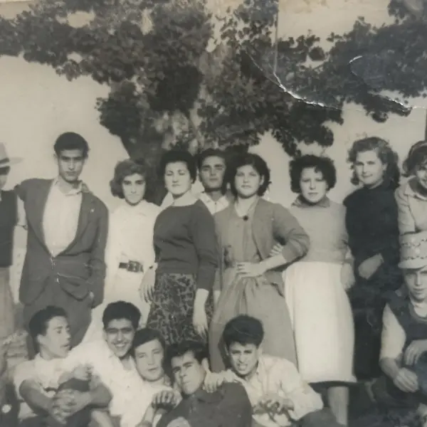 Jóvenes en romería 