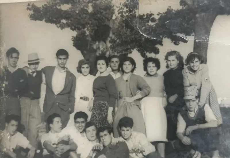 Jóvenes en romería 