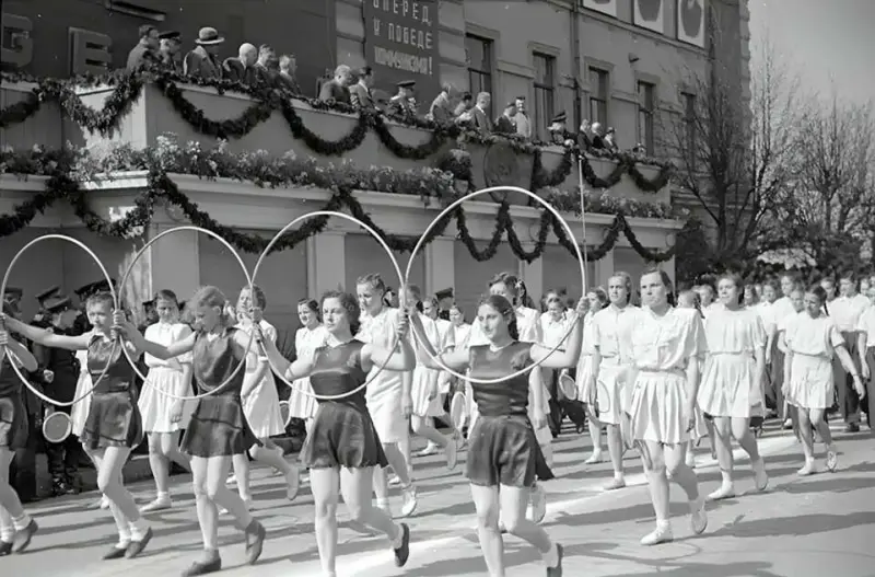 May Day demonstration in Vilnius