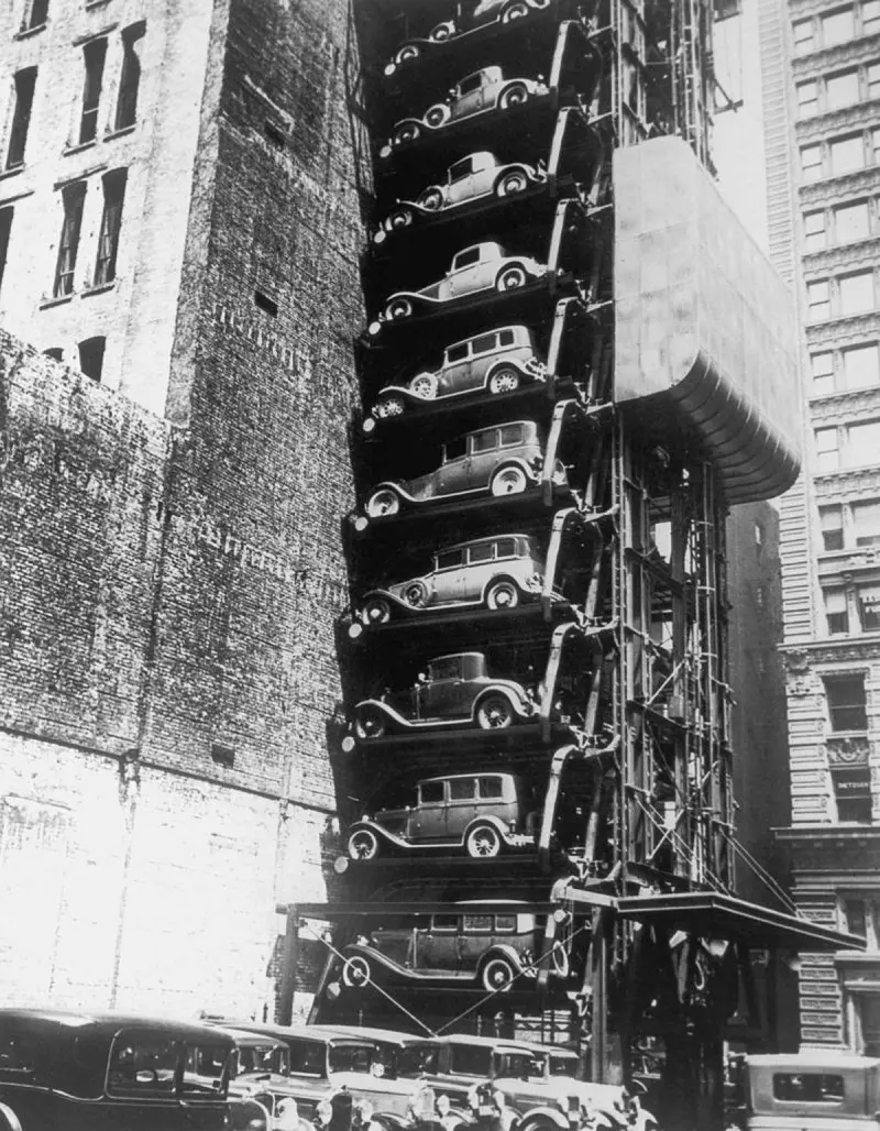 Vertical Parking Lot in New York