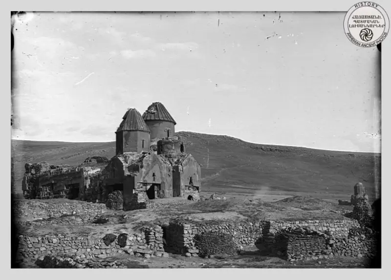 View of Bagnair Monastery from the southeast