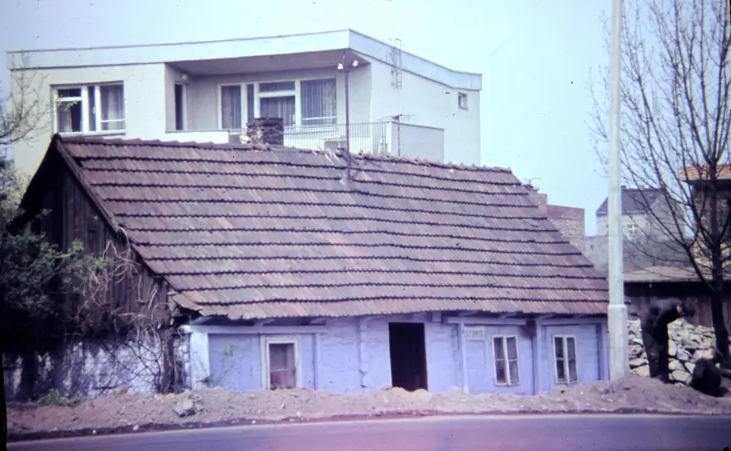 Ówczesna zabudowa ulicy Piastowskiej