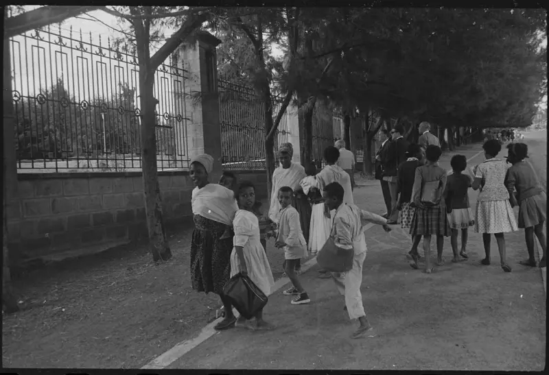 Street Scene in Addis Ababa