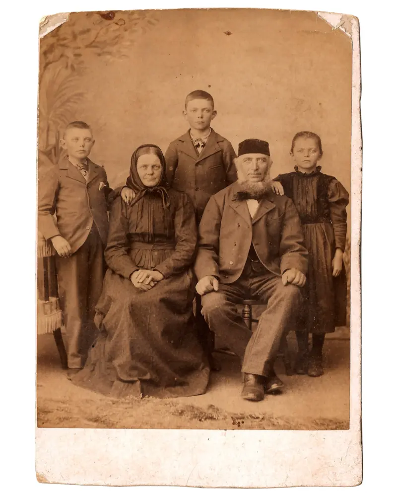 Retrato de la familia Andersen Thorsen