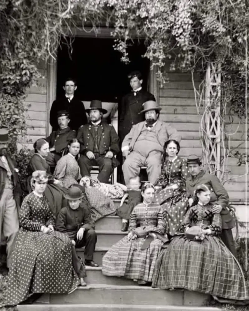 General Rufus Ingalls and group.