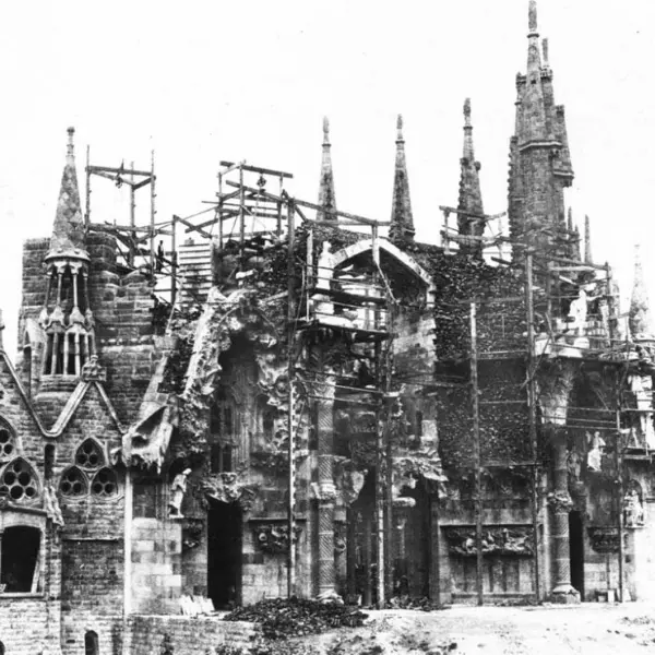 Sagrada Família in 1897